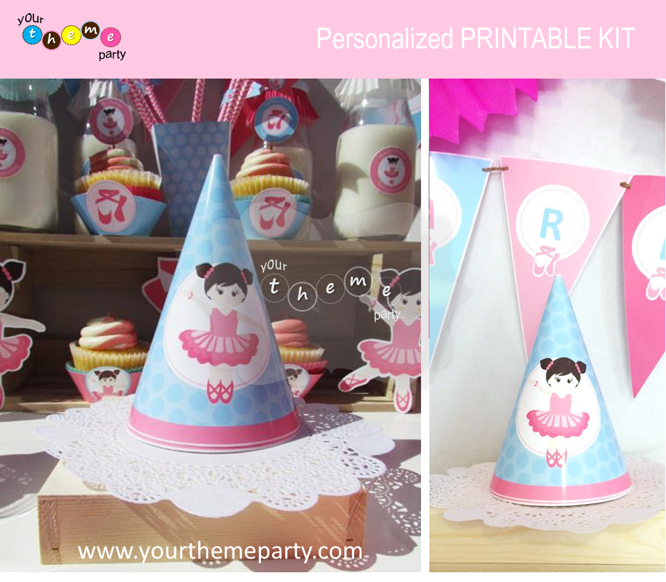 BALLERINA - Personalized Printable Collection