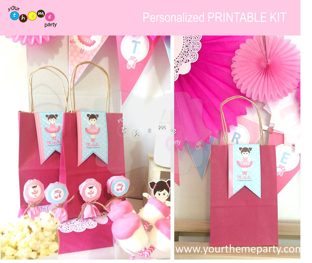 BALLERINA - Personalized Printable Collection