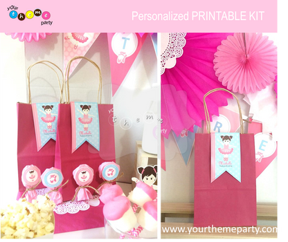 BALLERINA - Personalized Printable Collection
