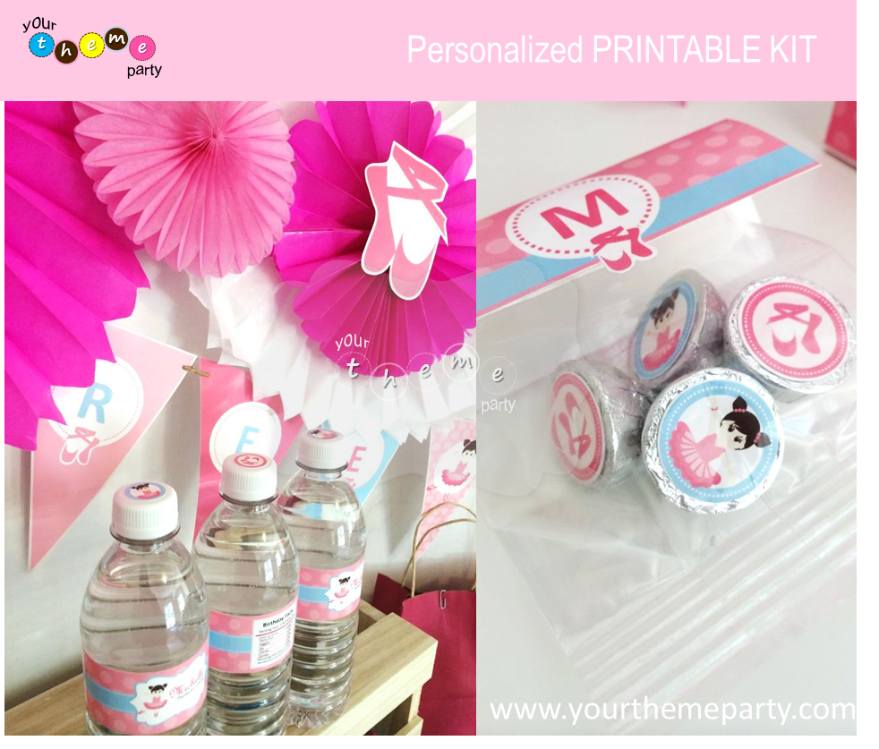 BALLERINA - Personalized Printable Collection