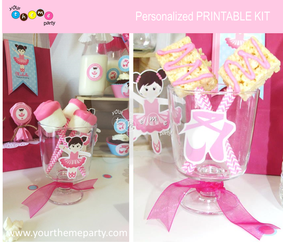 BALLERINA - Personalized Printable Collection