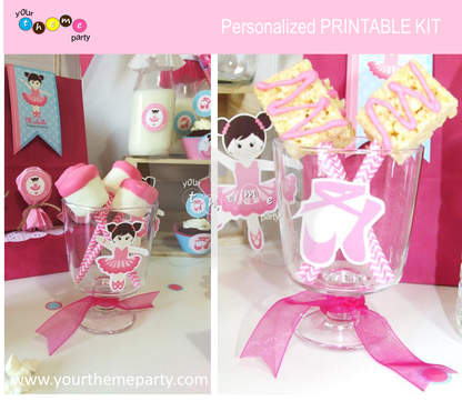 BALLERINA - Personalized Printable Collection
