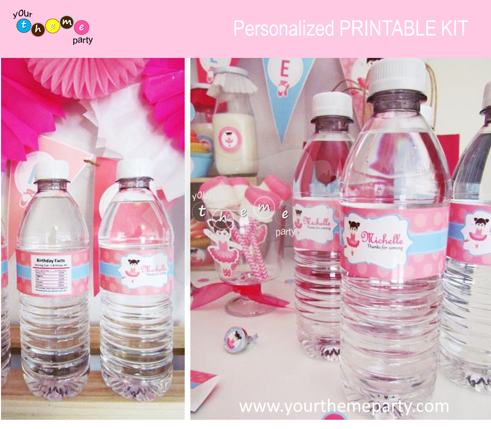 BALLERINA - Personalized Printable Collection