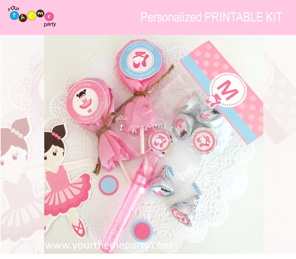 BALLERINA - Personalized Printable Collection