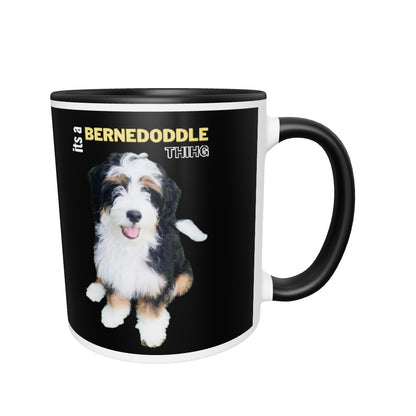 Custom Bernedoddle Mug W/ Color Inside
