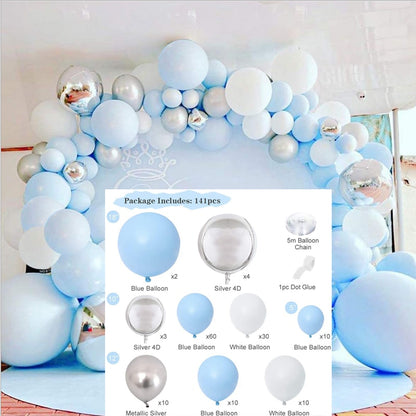 Blue Balloon Arch Kits