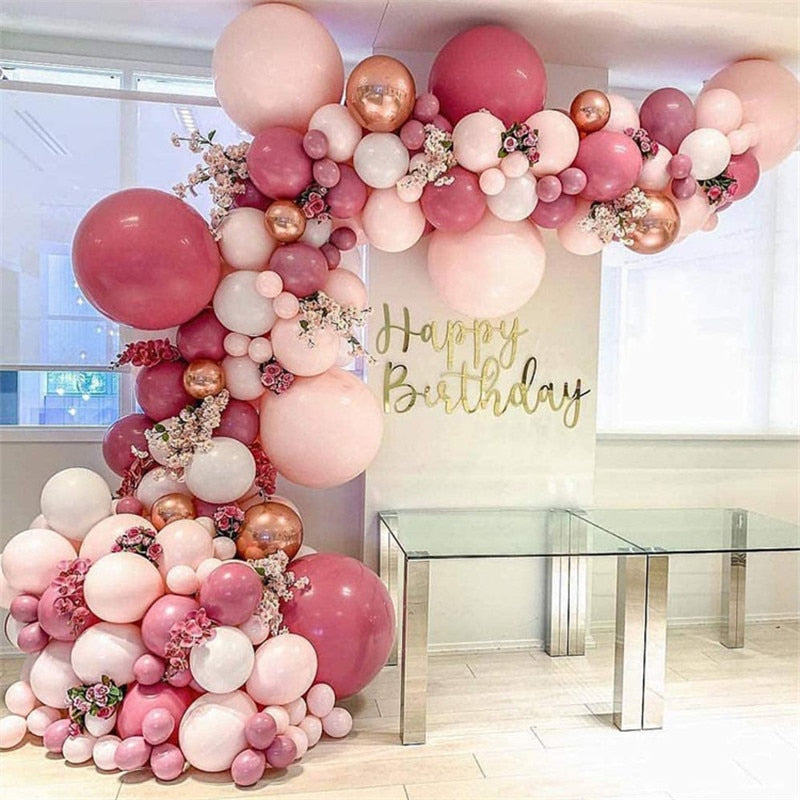 Pink Blue Balloon Arch Kits