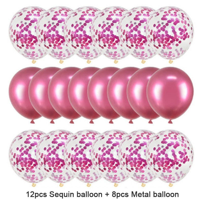 Pink Blue Balloon Arch Kits