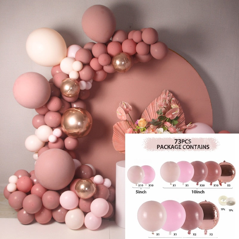 Pink Blue Balloon Arch Kits