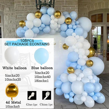 Blue Balloon Arch Kits