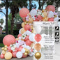 Pink Blue Balloon Arch Kits