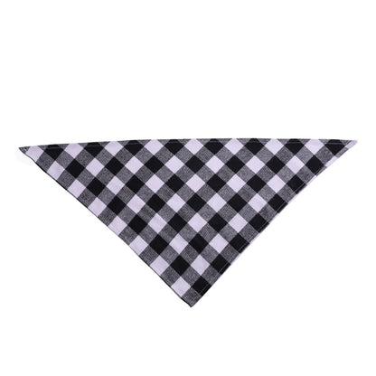 Personalized Dog Plaid Bandana