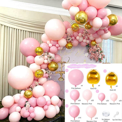 Pink Blue Balloon Arch Kits