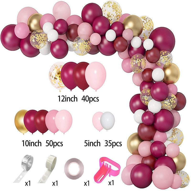 Pink Blue Balloon Arch Kits