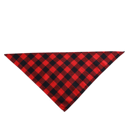 Personalized Dog Plaid Bandana