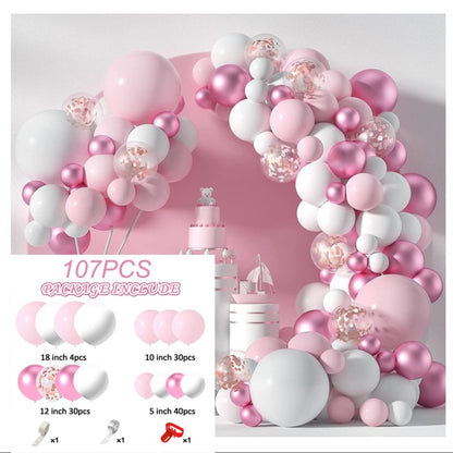 Pink Blue Balloon Arch Kits