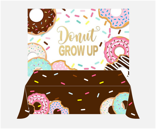 Donut Matching Tablecloth (Material: Polyester)