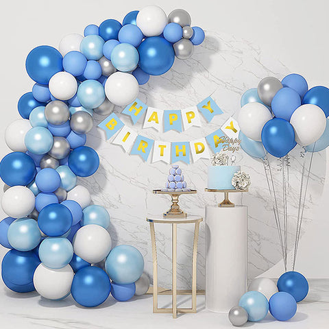 Blue Balloon Arch Kits