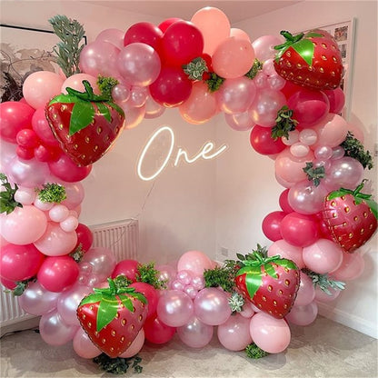 Strawberry Balloon Arch Kits
