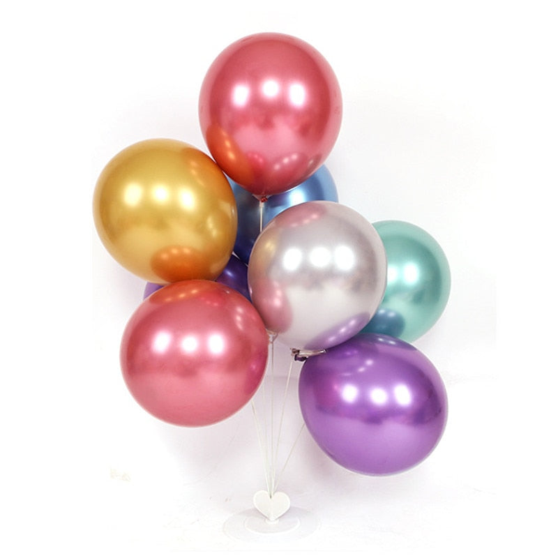 Metal Latex Balloons (Different Colours)