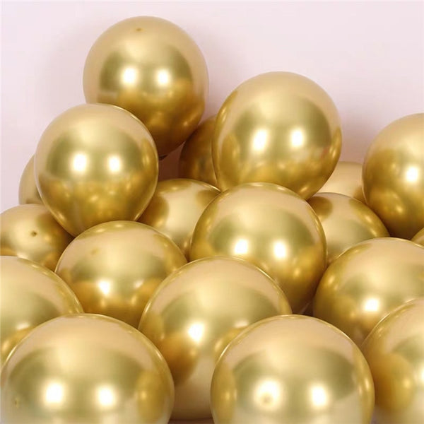 Metal Latex Balloons (Different Colours)