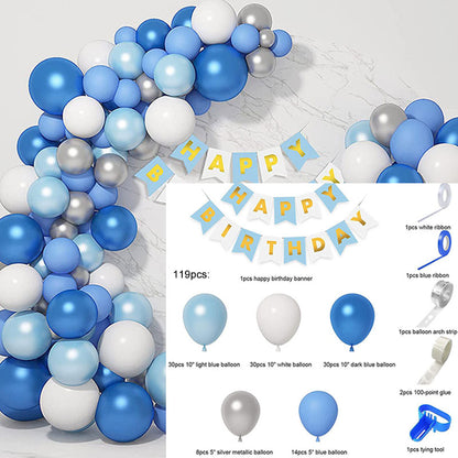 Blue Balloon Arch Kits