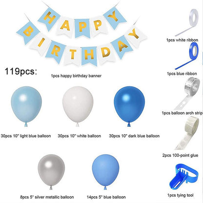 Blue Balloon Arch Kits