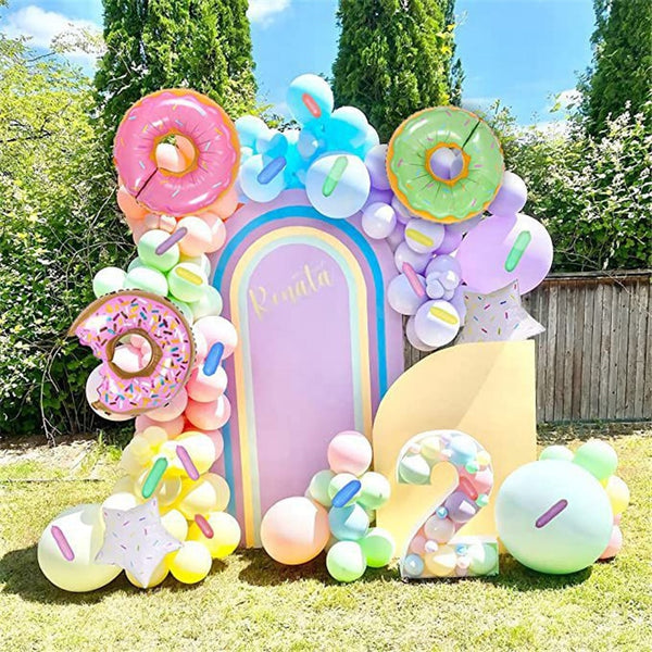 Donut Pastel Balloon Arch Kit