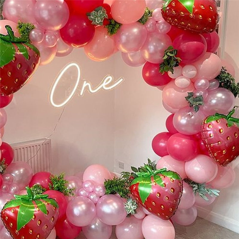 Strawberry Balloon Arch Kits