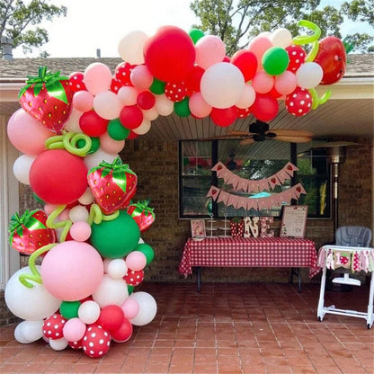 Strawberry Balloon Arch Kits