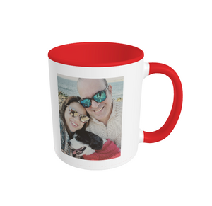 Custom Portrait PET MUG with Color Inside