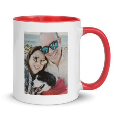 Custom Portrait PET MUG with Color Inside