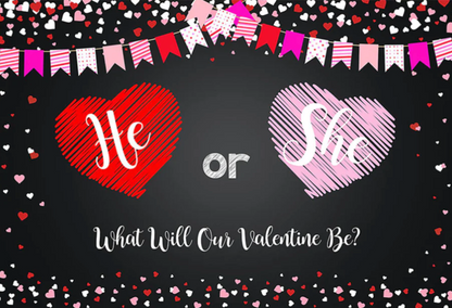 Sweet Hearts Backdrop (Material: Vinyl)