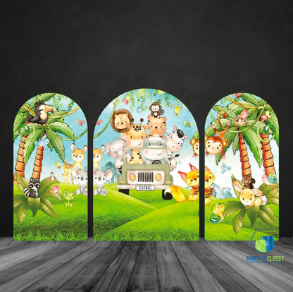 Custom Arch Wall Covers (Material: Polyester)