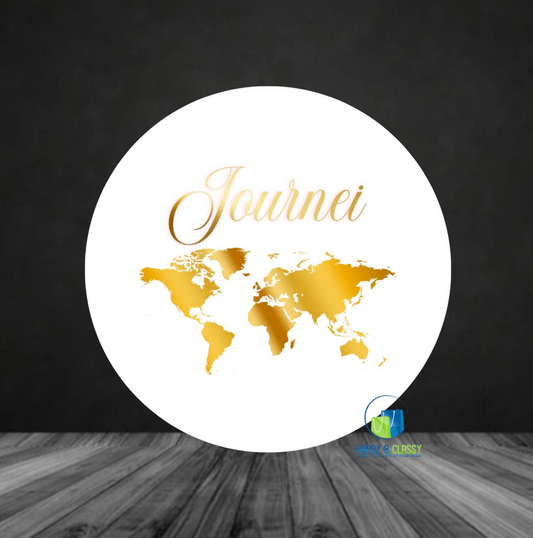 Custom Round Cover (Material: Polyester)