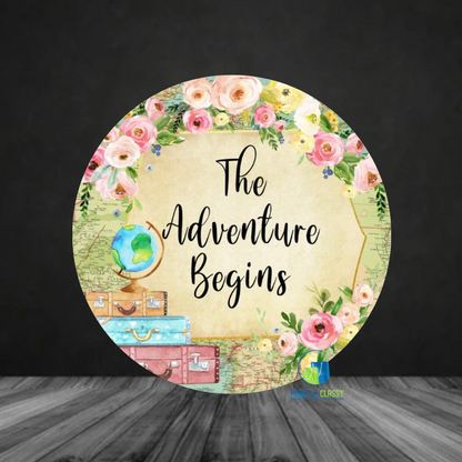 Custom Round Cover (Material: Polyester)