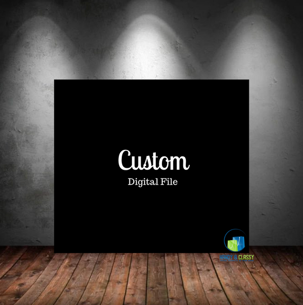 Custom Backdrop, Arched, Rounded & Floor Designs (Digital File)