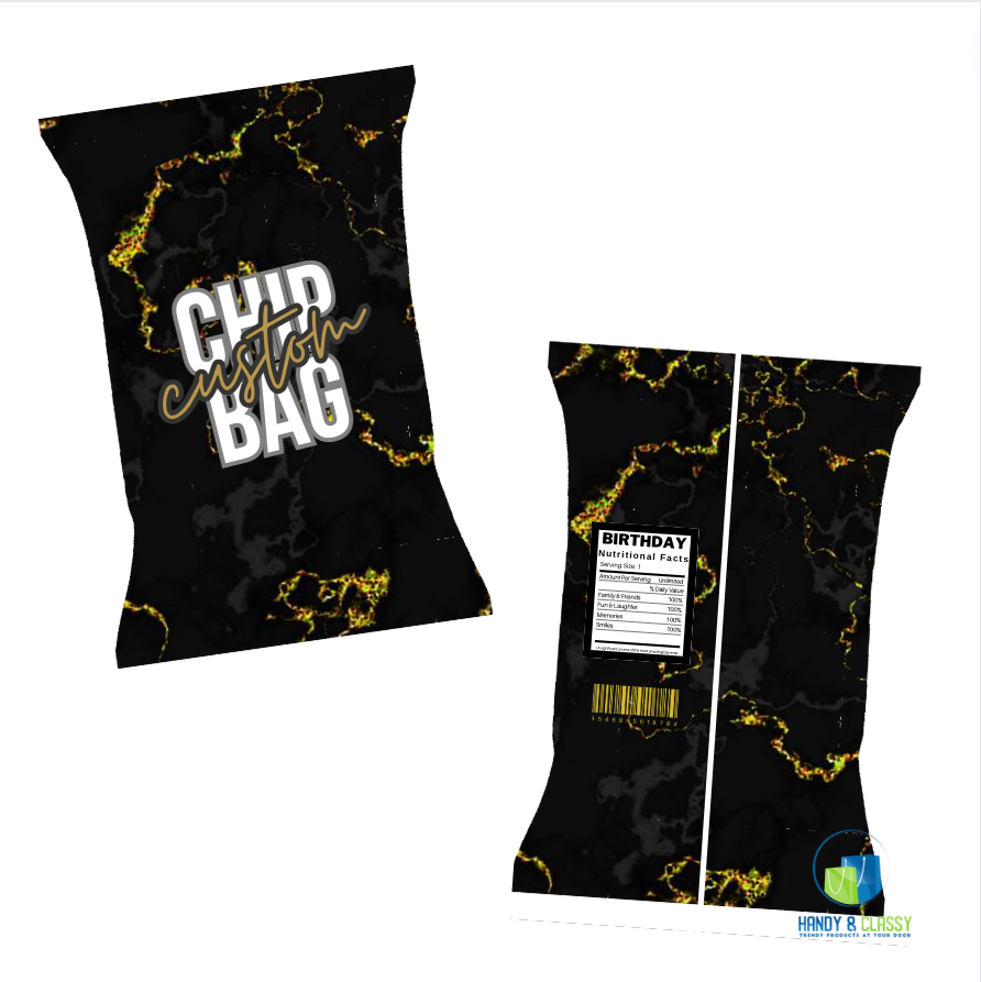 Personalized Chip Bag Labels