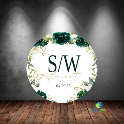 Custom Round Cover (Material: Polyester)