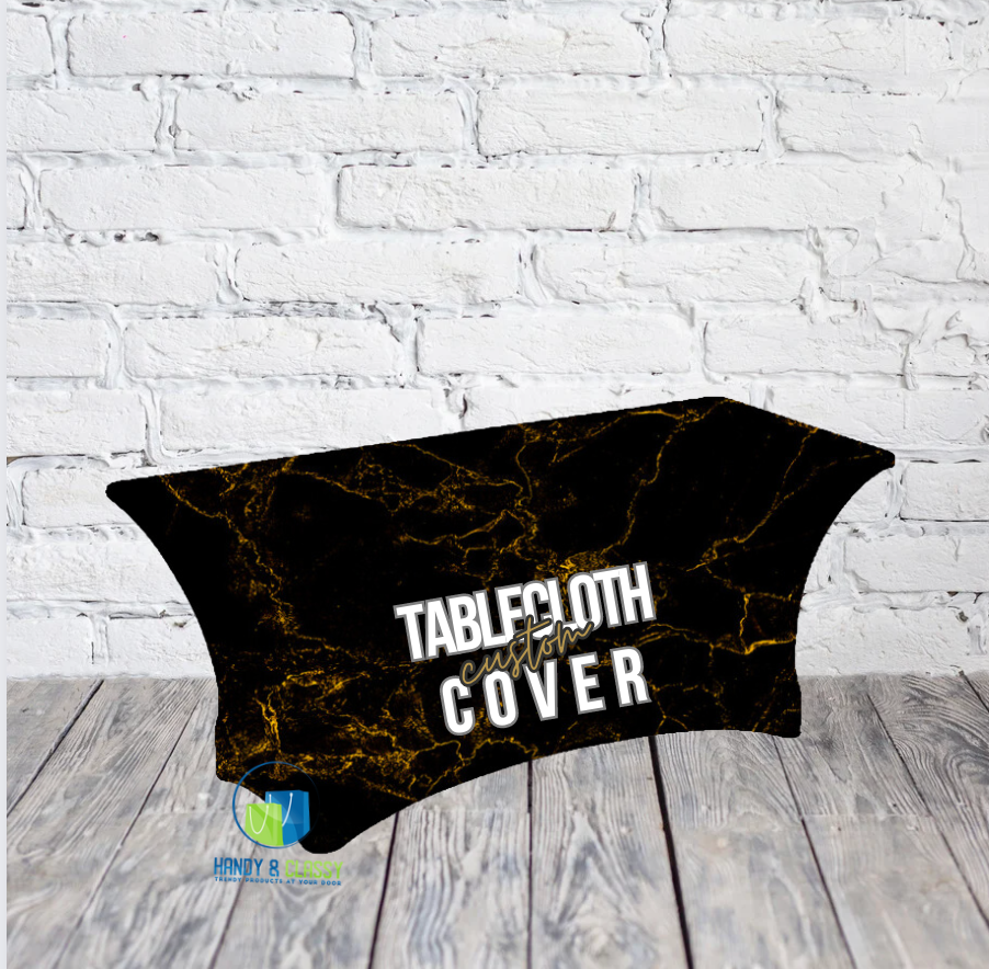 Custom Stretch Tablecloth (Material: Spandex)