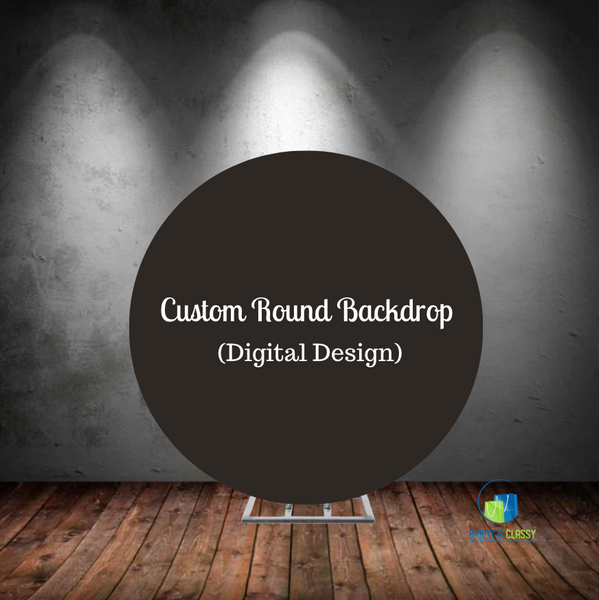 Custom Backdrop, Arched, Rounded & Floor Designs (Digital File)