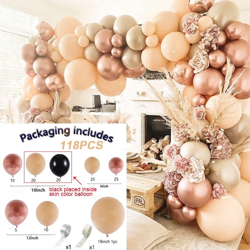 Pink Blue Balloon Arch Kits