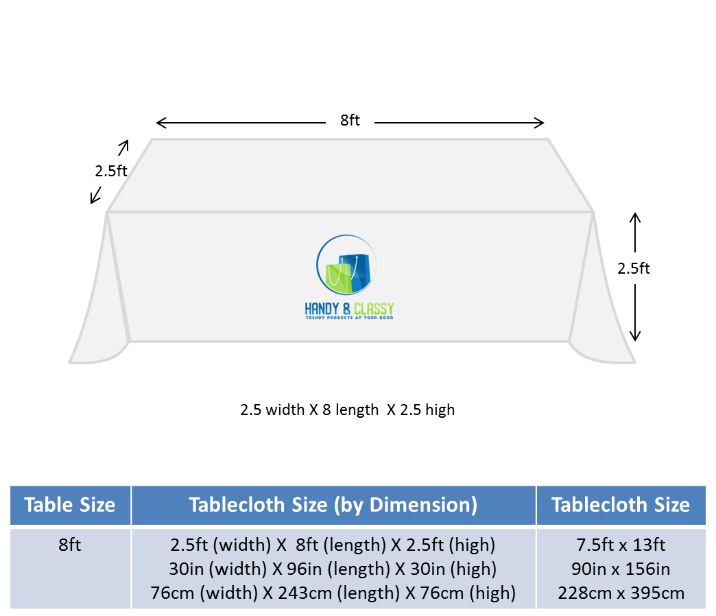 Customized Tablecloth (Rectangular)