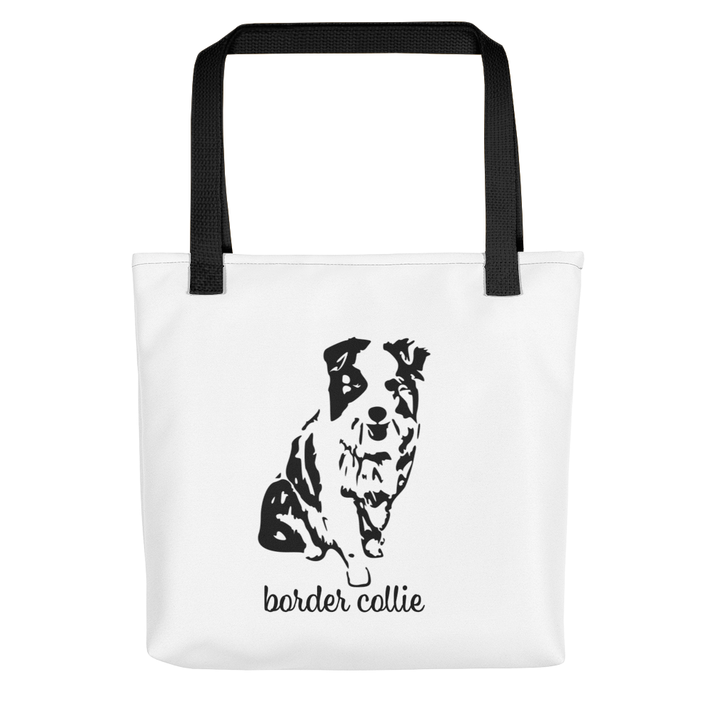 Border Collie Tote Bag