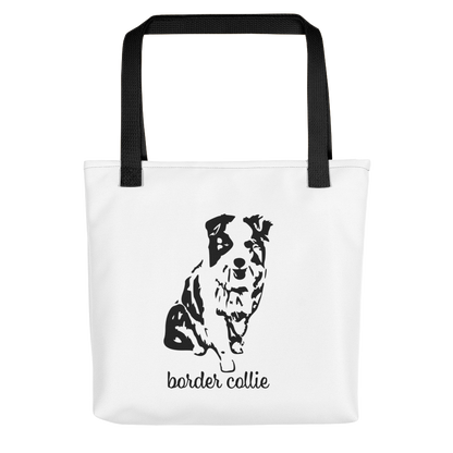 Border Collie Tote Bag