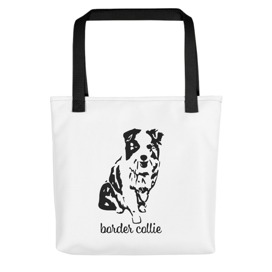 Border Collie Tote Bag
