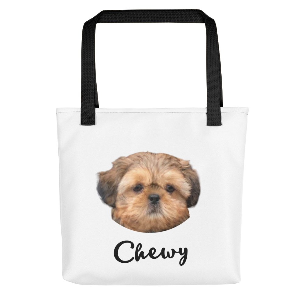 Custom Head Pet Tote bag