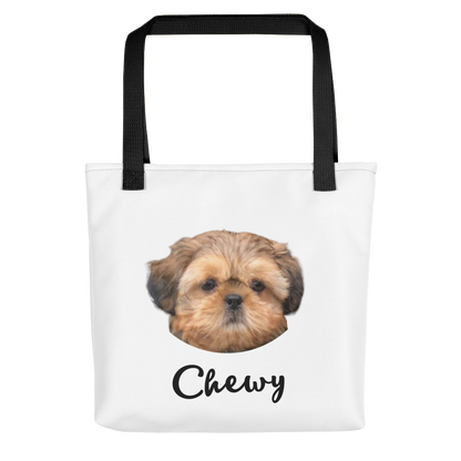 Custom Head Pet Tote bag