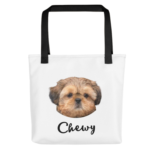 Custom Head Pet Tote bag