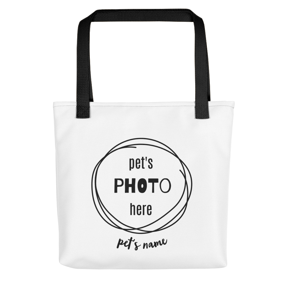 Custom Head Pet Tote bag